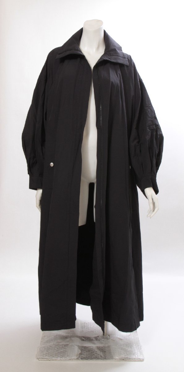 RIM.ARK* rim arc beautiful goods volume sleeve long coat nylon, cotton coat size F