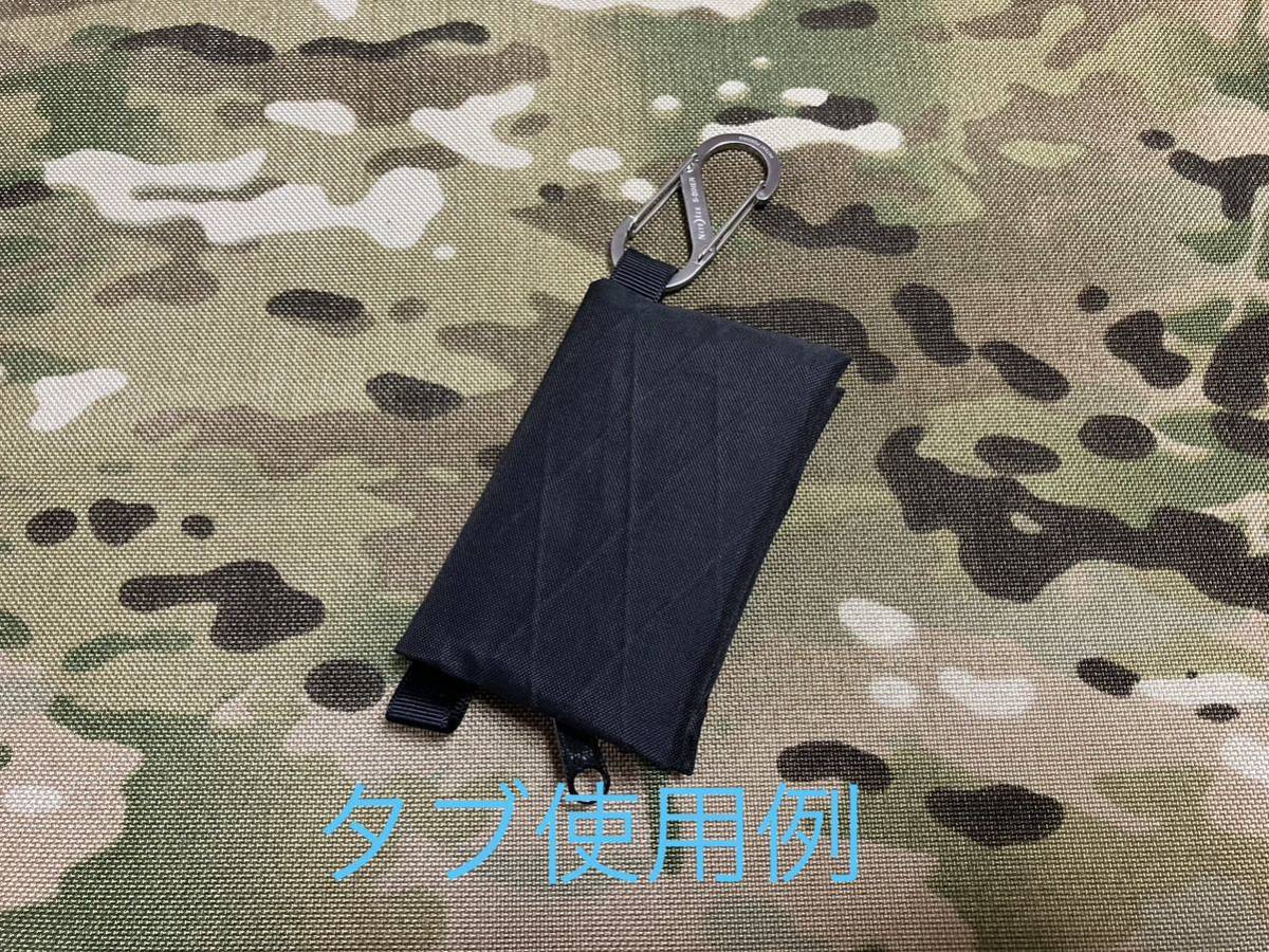 MYOG) X-Pac マイクロ ZIP2 ウォレット UL 11g ブラック ＃キューベン DCF ダイニーマ zpacks HMG 山と道_画像4