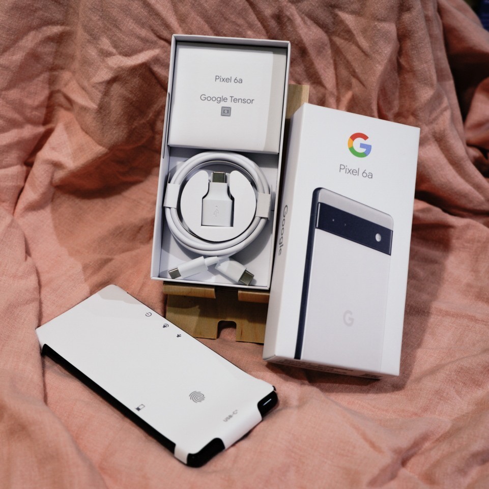 新品未使用】Google Pixel 6a SIMフリー au版 チョーク Chalk 白