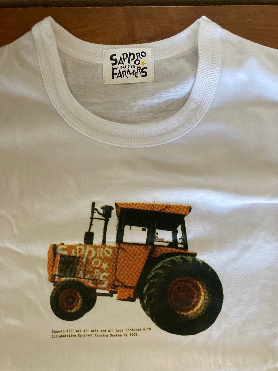 《レア》サッポロビール  Tシャツ  ミーツファーマーズ　SAPPORO MEETS FARMERS   ノベルティ 非売品