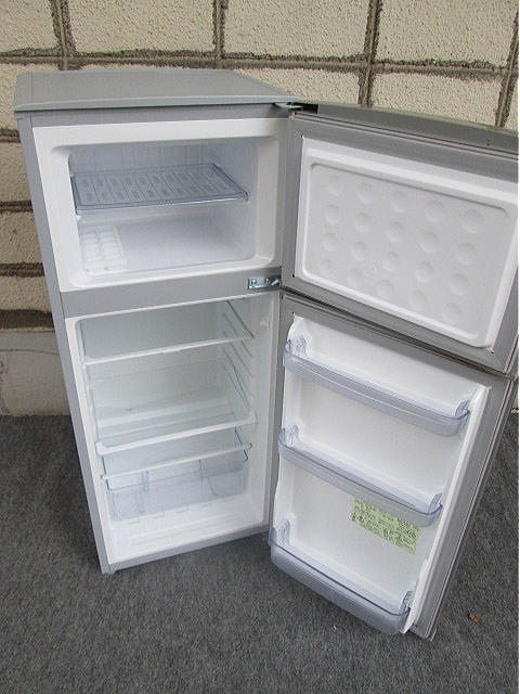 【中古】直冷式冷蔵庫 118L シャープ SJ-H12W-S 2014年製 2ドア冷蔵庫 SHARP【配送先が指定地域・直接引取りのみ】_画像2