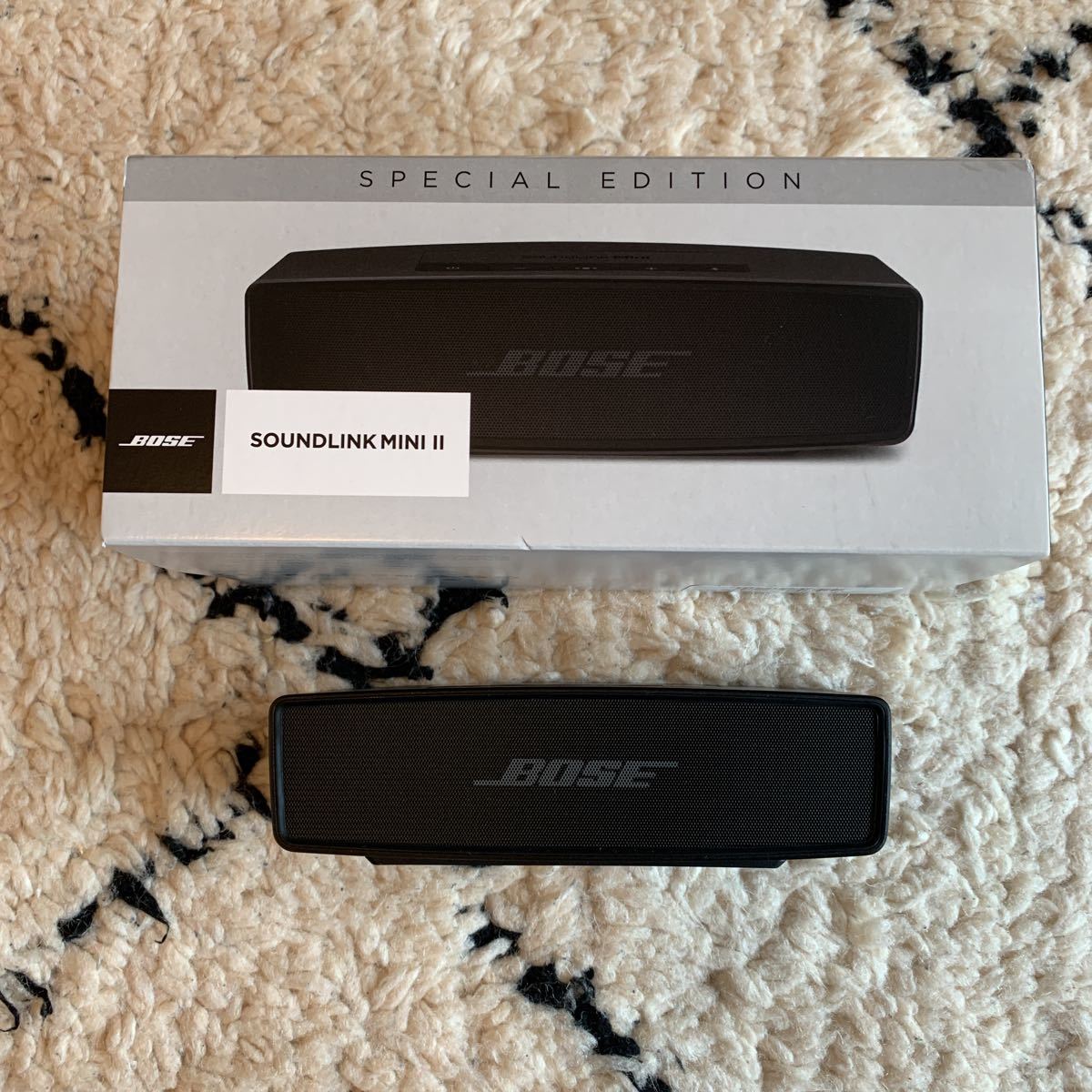 最新デザインの MINI ★2020年11月購入★美品★SOUNDLINK II ポータプルスピーカー Bluethooth ミニ トリプルブラック★サウンドリンク Edition Special スピーカー本体 最新デザインの MINI ★2020年11月購入★美品★SOUNDLINK II ポータプルスピーカー Bluethooth ミニ トリプルブラック★サウンドリンク Edition Special スピーカー本体