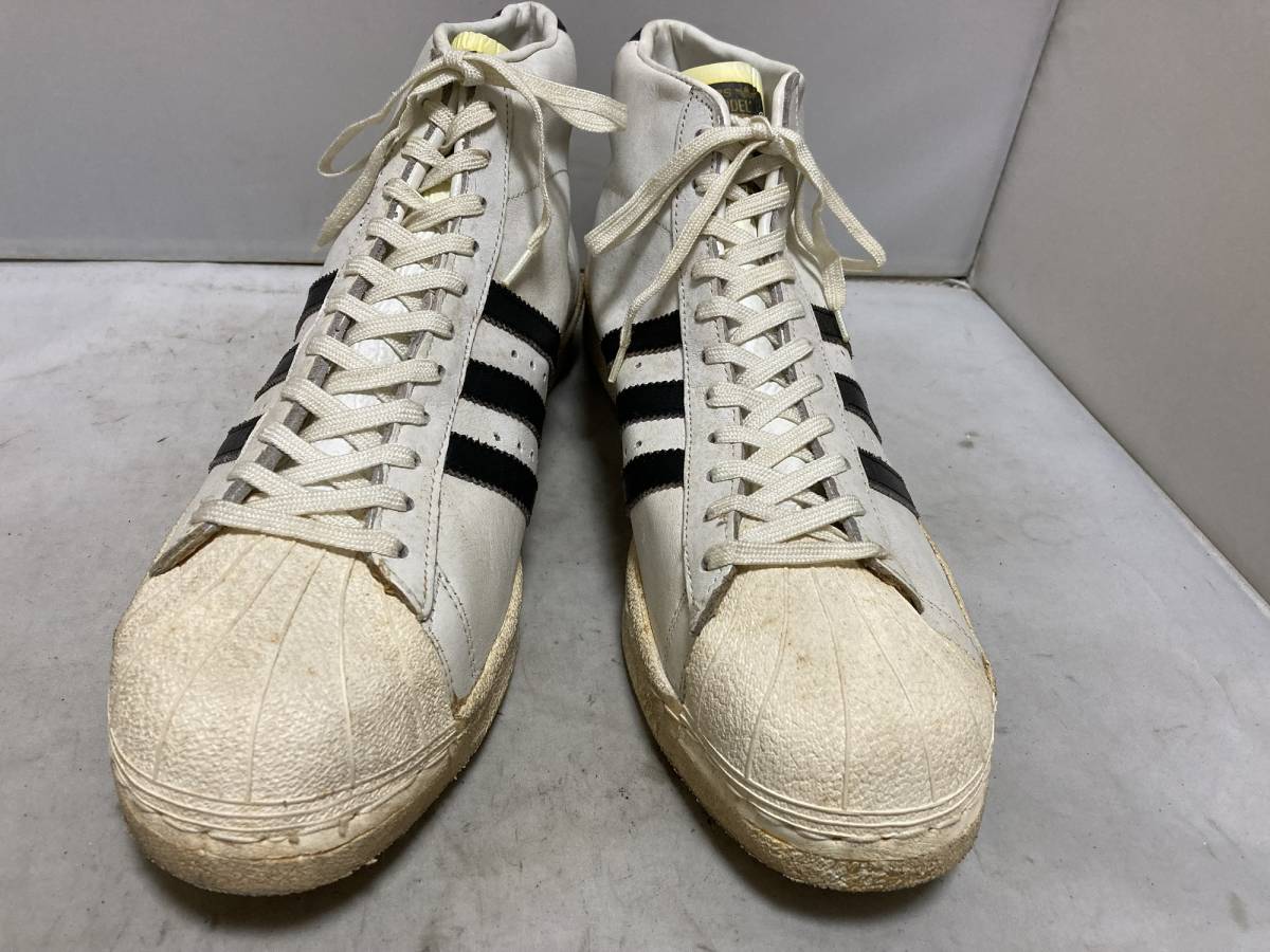 adidas アディダス プロモデル 金ベロ フランス製/古いスニーカー/未