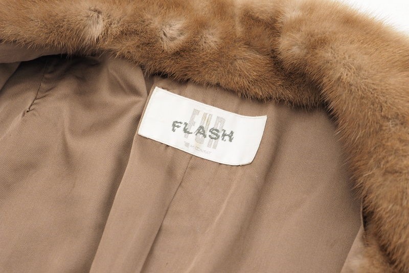 GO1163◇FUR FLASH*ムーンバット*MOONBAT*パステルミンク*MINK*リアル