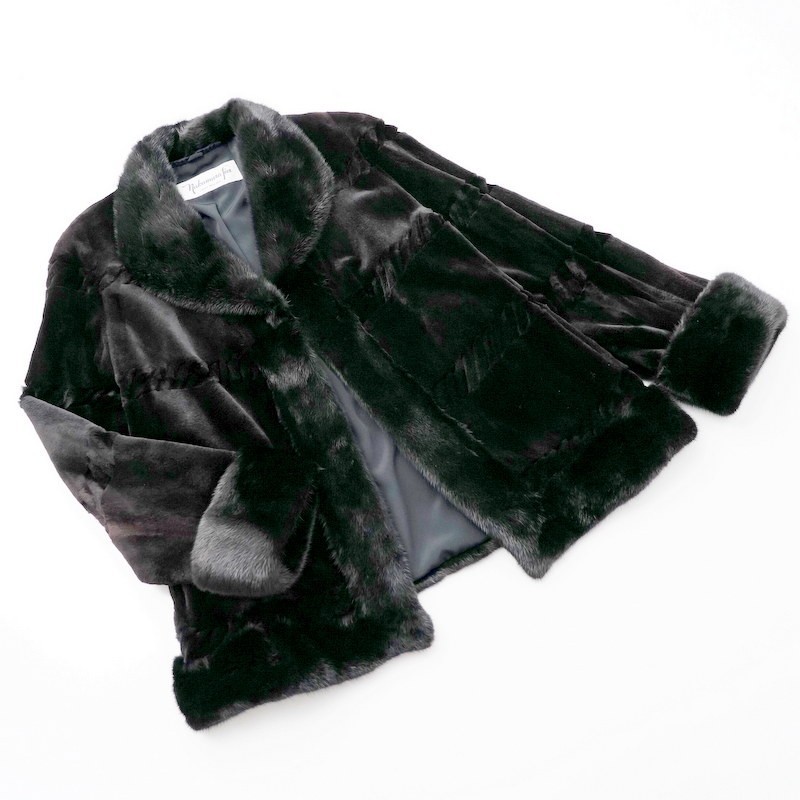 GO0993#nakamura fur*シェアードミンク*ミンクファー*MINK*シェアード