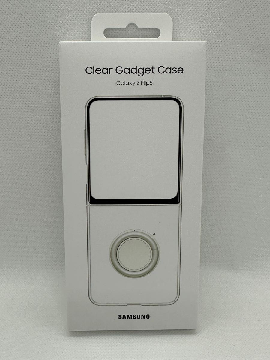 Galaxy Z Flip5 純正 Clear Gadget Case