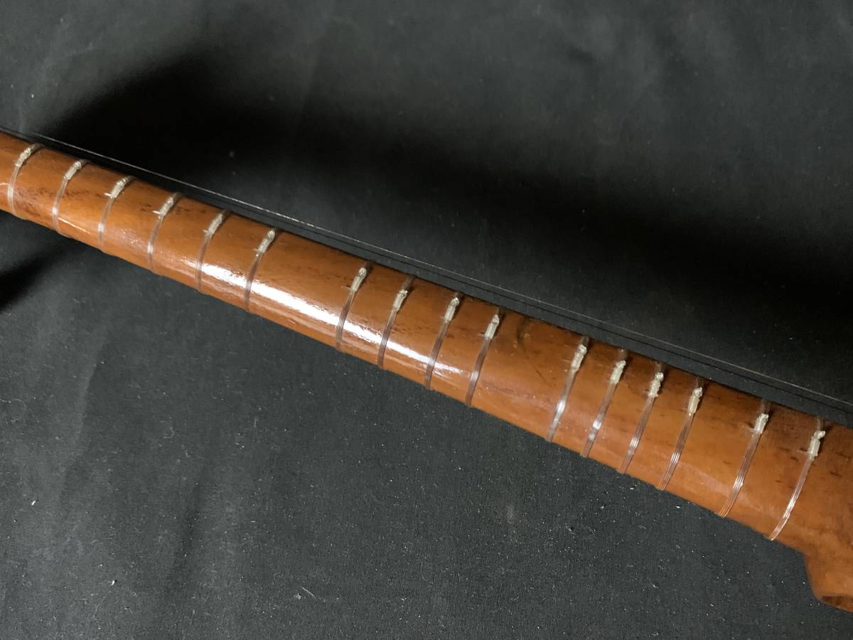 Bibian 比比昂- ウイグル民族楽器ラワープ蛇革弦楽器長さ40.5cm 91n961