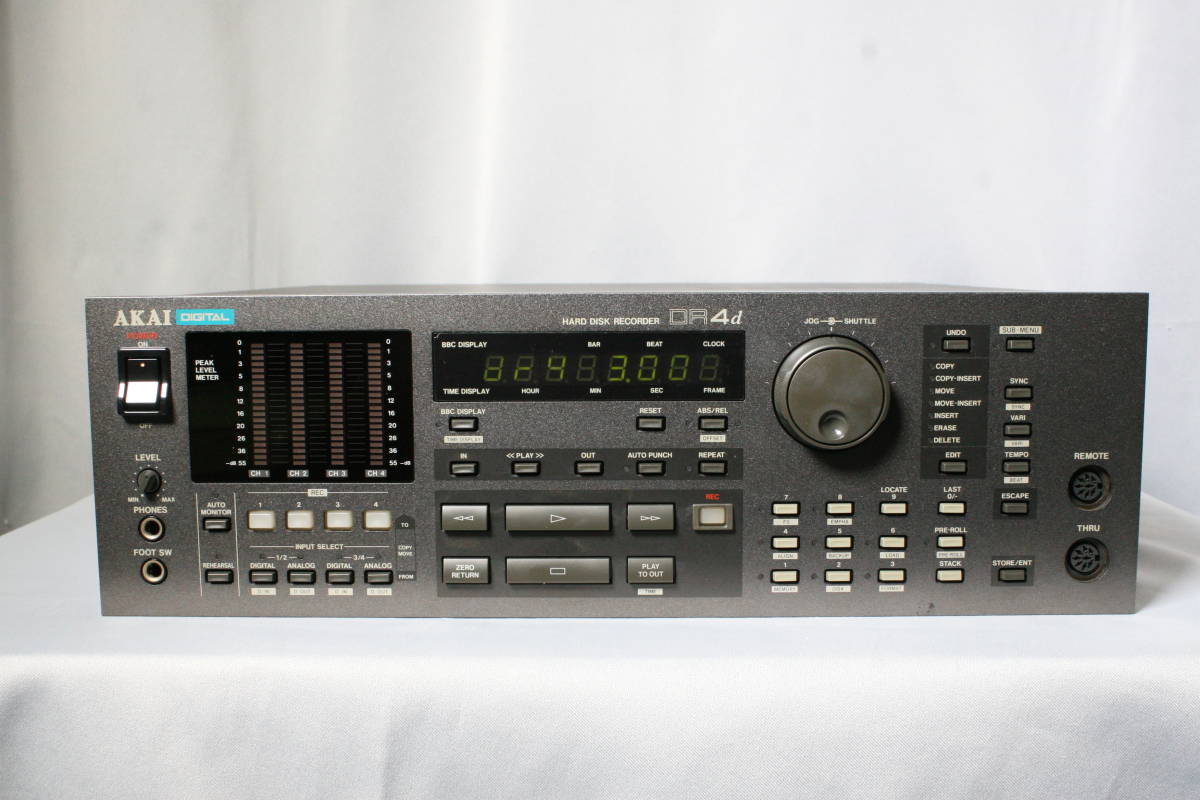 《 ヴィンテージ機器 》　AKAI DR4D 4-Track Digital Hard Disk Recorder ハードディスクレコーダー_画像1