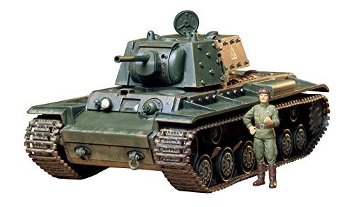 タミヤ 1/35 ミリタリーミニチュアシリーズ No.142 ソビエト軍 KV-1B 重戦