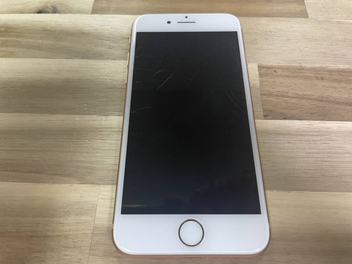 驚きの価格 中古 iphone8 SIMフリー バッテリー100％ ピンクゴールド