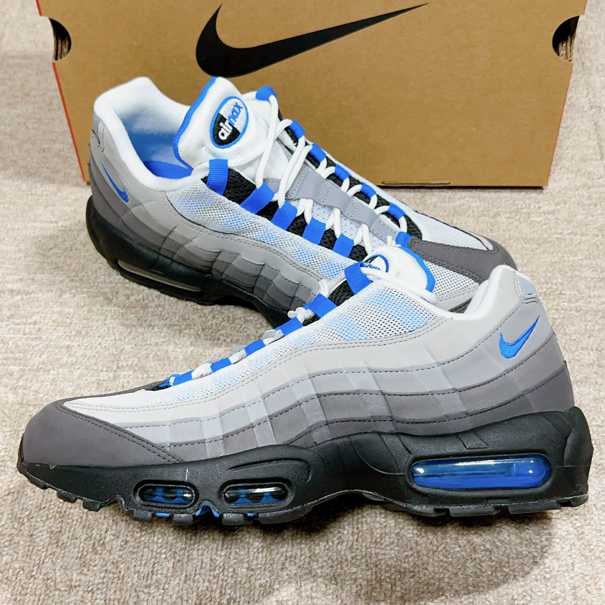 新品未使用】27 5cm NIKE AIR MAX 95 CRYSTAL BLUE ナイキ エア