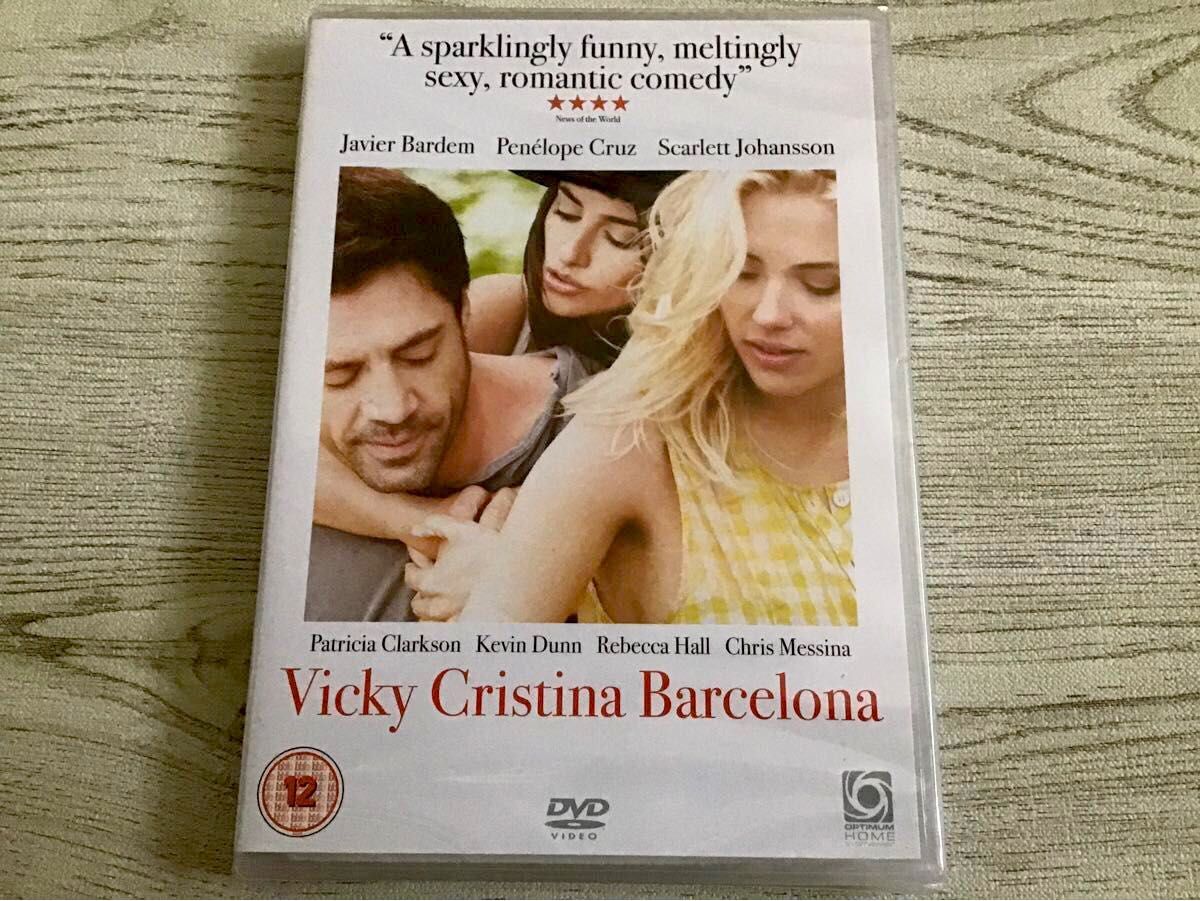『Vicky Cristina Barcelona　それでも恋するバルセロナ』英国版DVD（PAL）