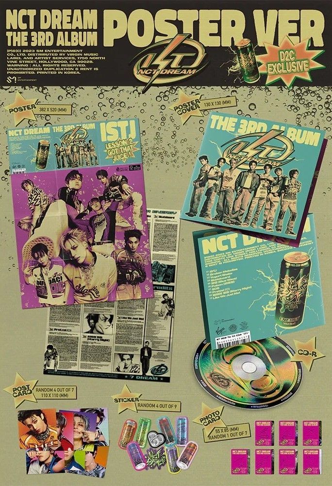 NCT DREAM】The 3rd Album『ISTJ』Poster ver (Japan ver )トレカ