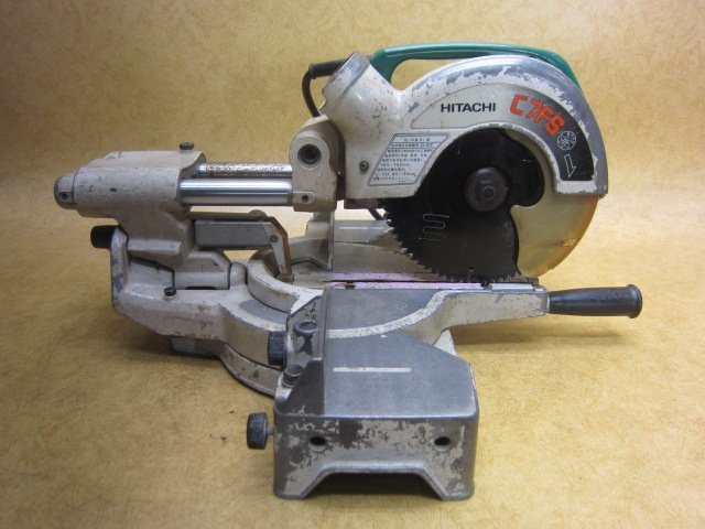 注目のブランド HITACHI 日立工機 190mm 卓上スライド丸ノコ C7FS 100V 丸ノコ スライドマルノコ 木工用 超硬丸のこ 切断 丸のこ 注目のブランド HITACHI 日立工機 190mm 卓上スライド丸ノコ C7FS 100V 丸ノコ スライドマルノコ 木工用 超硬丸のこ 切断 丸のこ