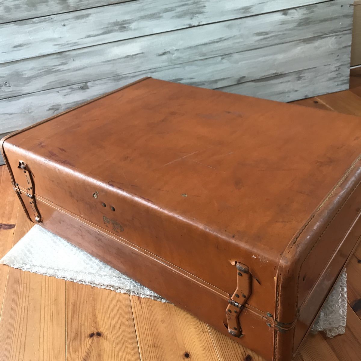 samsonite Samsonite Vintage trunk suitcase original leather specification case 