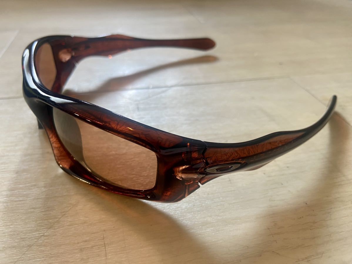 OAKLEY MONSTER PUP Rust text×VR28 中古美品 オークリー サングラス 廃盤モデル