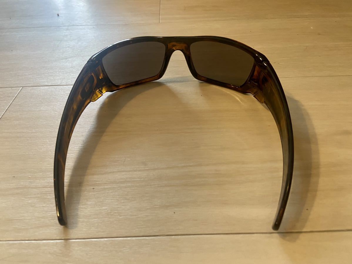 OAKLEY FUEL CELL Brown torotise×新品社外偏光レンズ 交換済 オークリー サングラス 中古美品_画像5