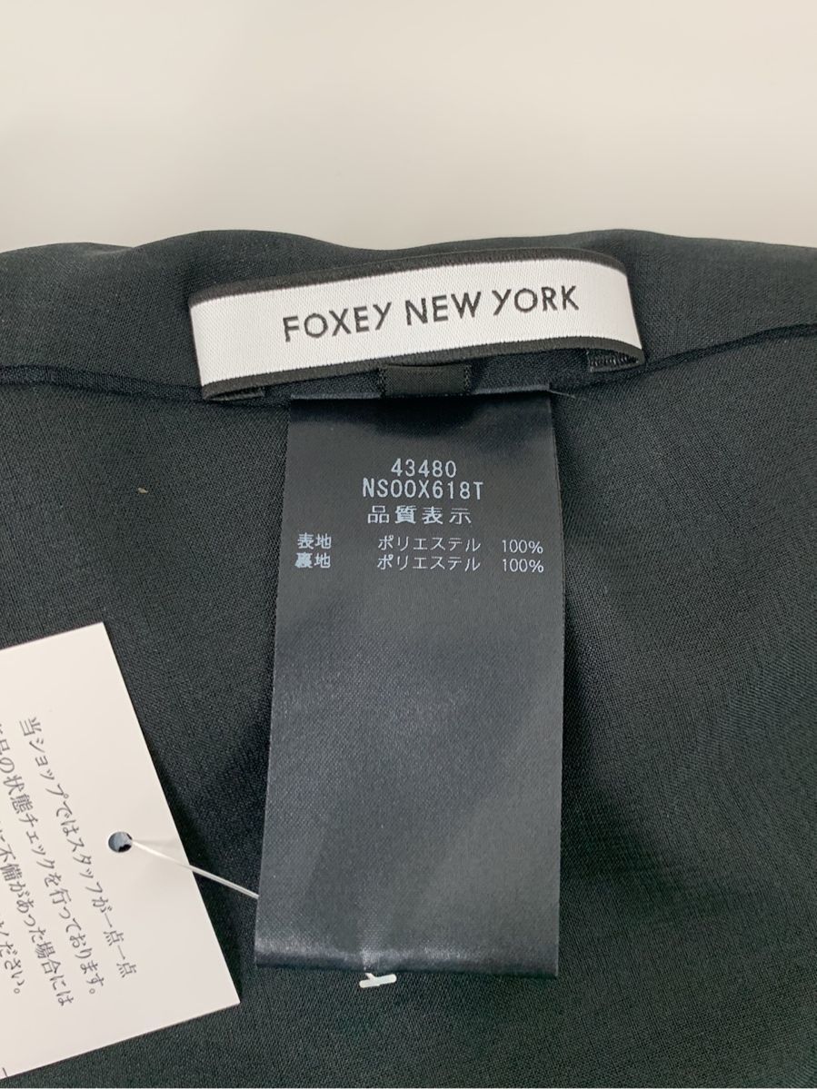 お気に入り】 フォクシーニューヨーク ワンピース DRESS ETUDE 半袖 40