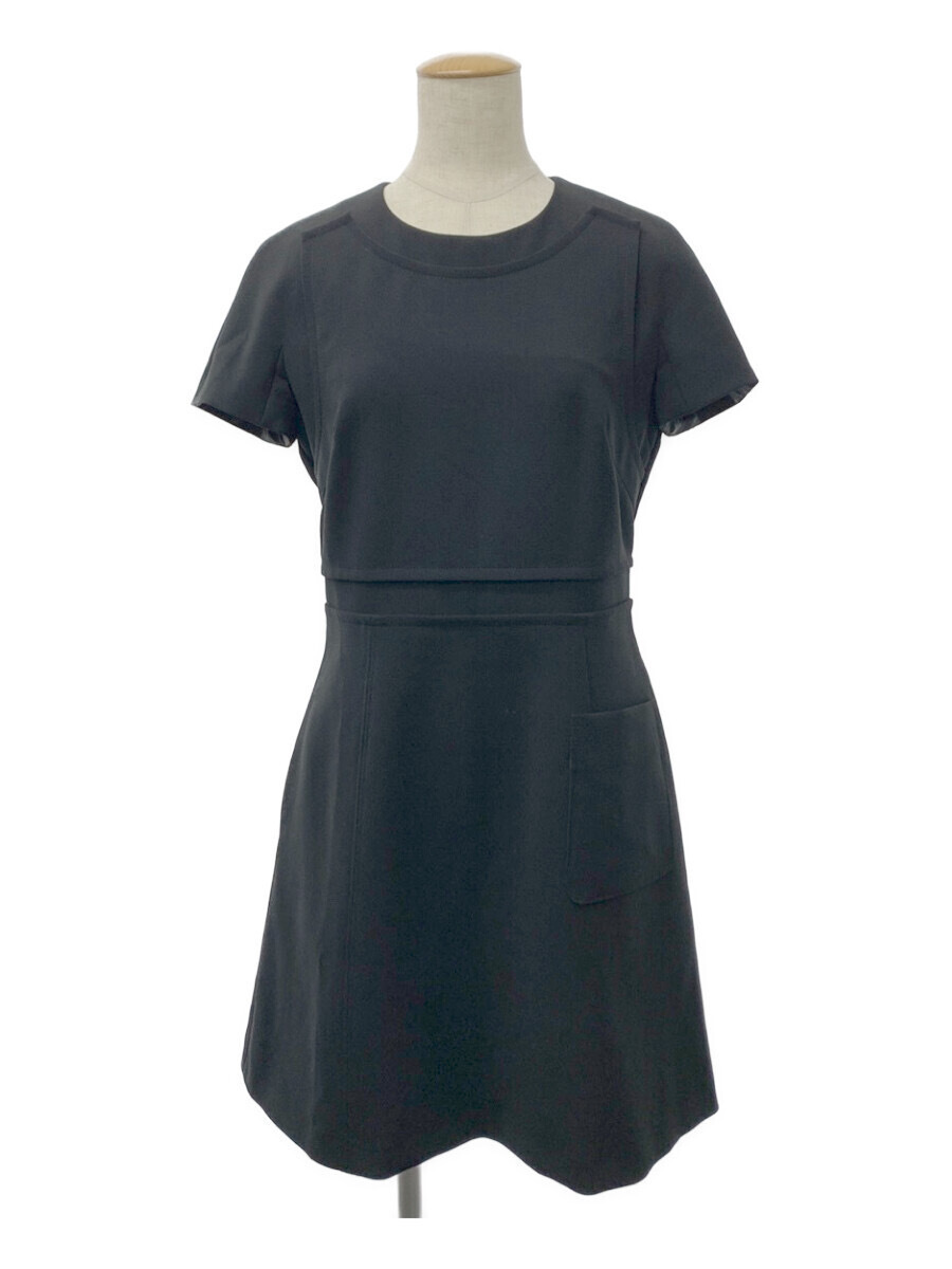 フォクシーニューヨーク ワンピース Topstiched Short Sleeve Mini Dress 半袖 40