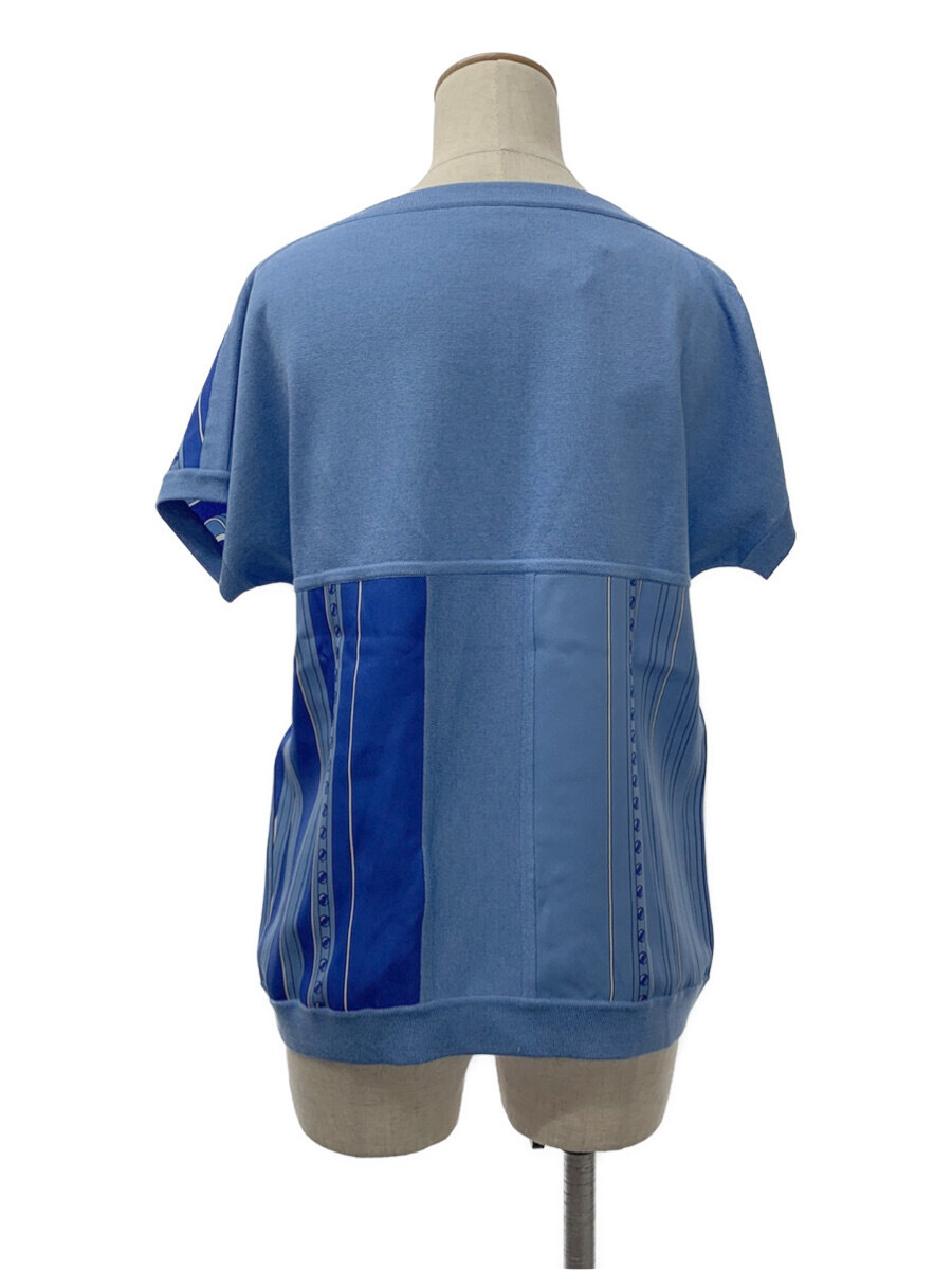 エルメス Tシャツ カットソー 22SS ツイルレーヌ ショートスリーブ グラン トゥラララ カット 総柄 36_画像3