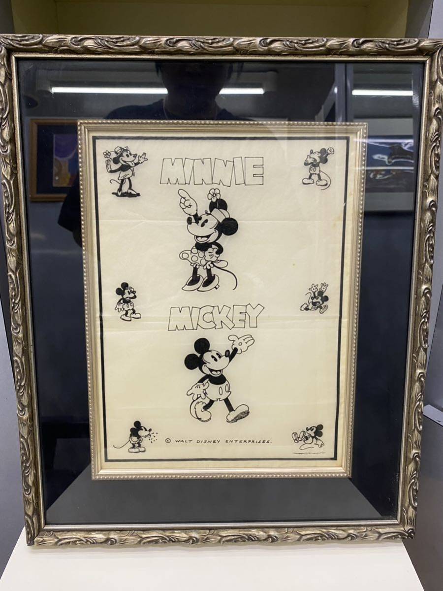 (M15) Disney 1930 ハンドインク　万年筆　描写　