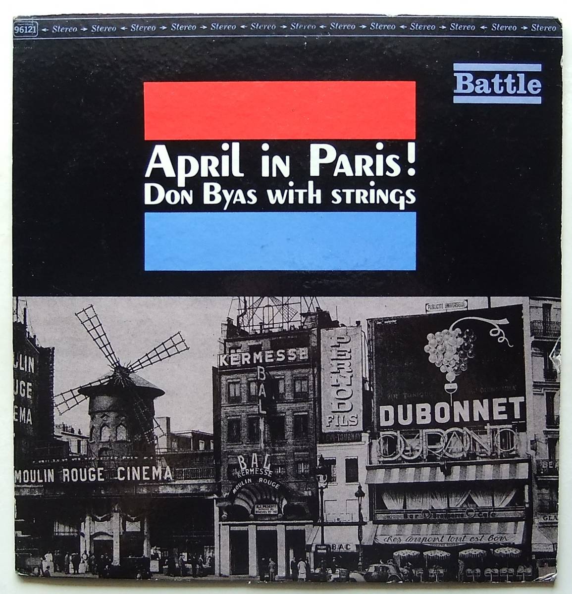 ◆ DON BYAS with Strings / April in Paris ◆ Battle BS 96121 (BGP:dg) ◆_画像1