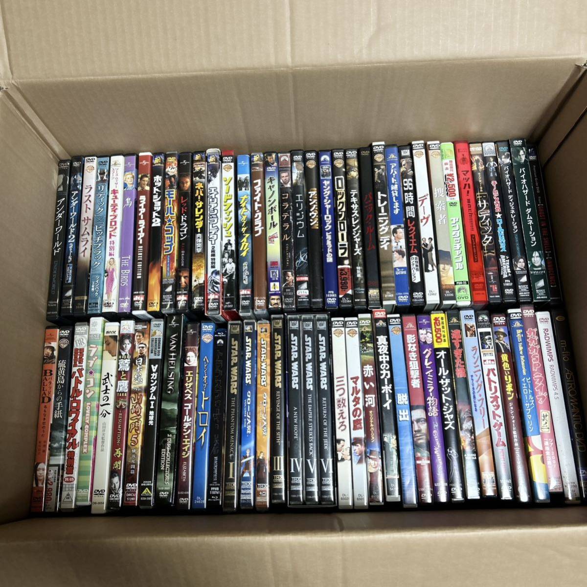 1円〜 DVD 70本 大量 まとめ 洋画 まとめ売り せどり スターウォーズ