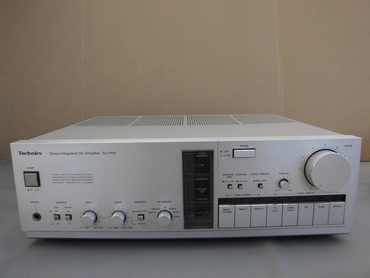 ヤフオク! - Technics SU-V6X プリメインアンプ