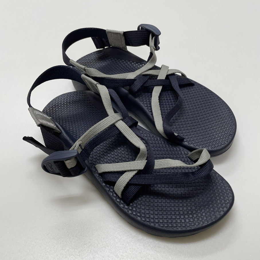 未使用品 White Mountaineering Chaco コラボネイビーサンダルZX1 メンズレディース アウトドアレジャーホワイトマウンテニアリング チャコ_画像4