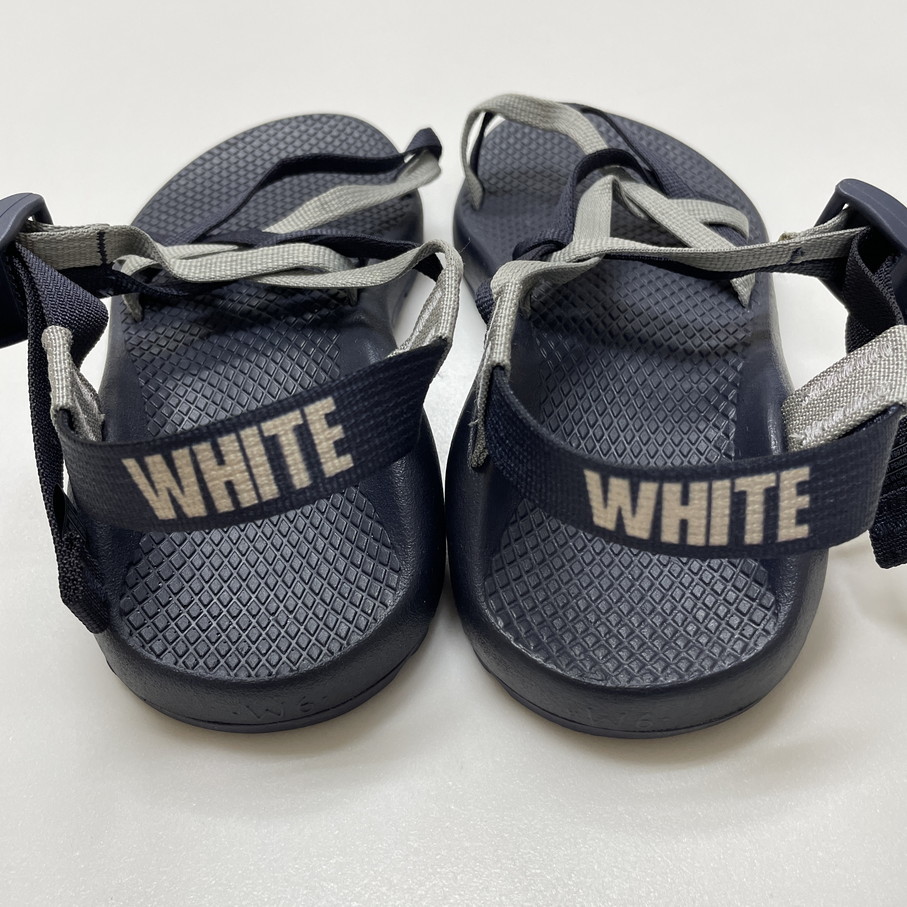 未使用品 White Mountaineering Chaco コラボネイビーサンダルZX1 メンズレディース アウトドアレジャーホワイトマウンテニアリング チャコ_画像6