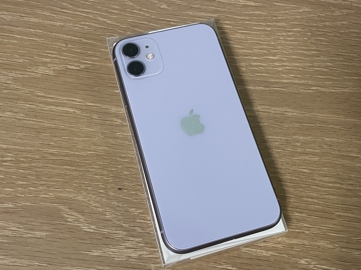 品質一番の Apple Aランク美品 iphone11 パープル(Purple:紫) 64GB