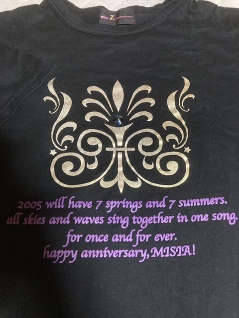MISIA 7th Anniversary Tシャツ2枚 黒 M ミーシャ_画像7