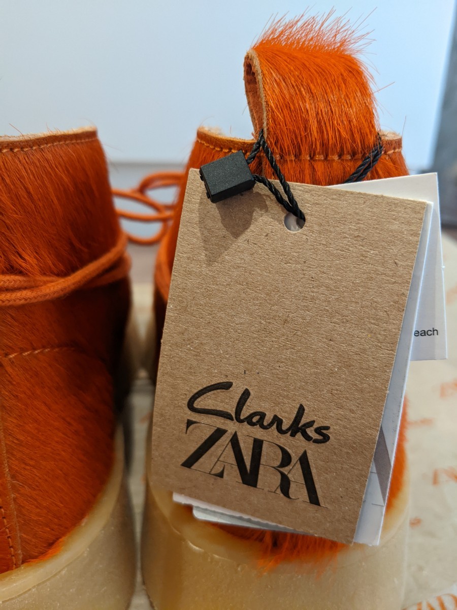 新品 ZARA×Clarks デザートブーツ 未使用 クラークス ショートブーツ