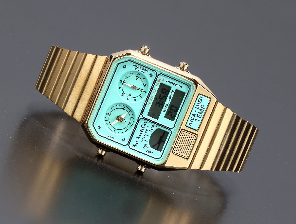 1円~1スタNo Accessory&Co/No Acc&Co三代目逆輸入モデルGOLD×Tiffany