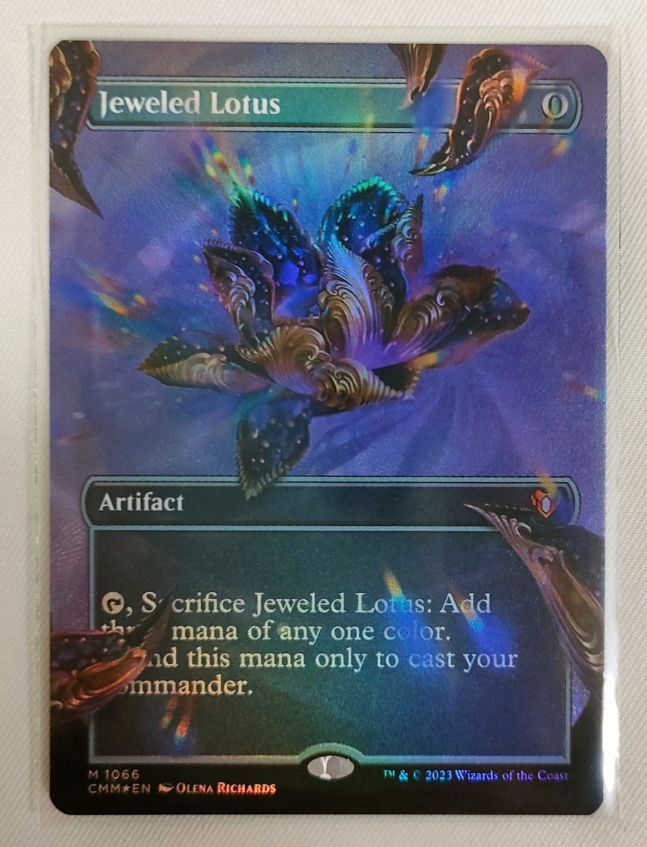 肌触りがいい 宝石の睡蓮 Jeweled Lotus テクスチャー foil 英語 統率