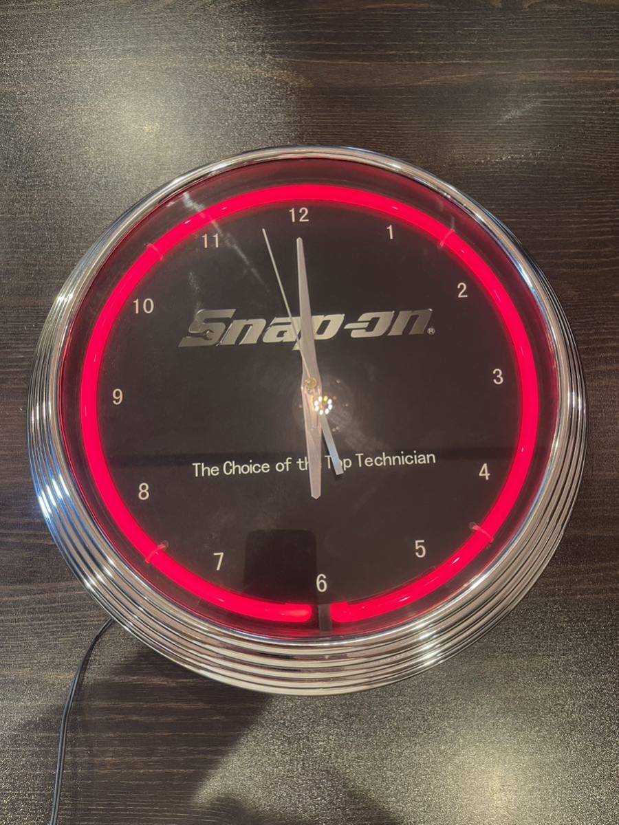 スナップオン ネオンクロック 壁掛け時計 Snap-on|Yahoo!フリマ スナップオン ネオンクロック 壁掛け時計 Snap-on|Yahoo!フリマ