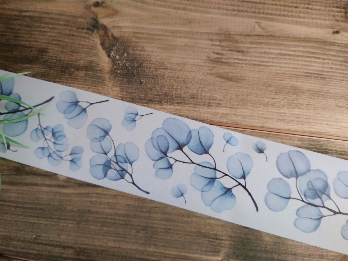 NO.6 Loidesign 台湾　マスキングテープ　「透明の花-バラと海棠」1ループ
