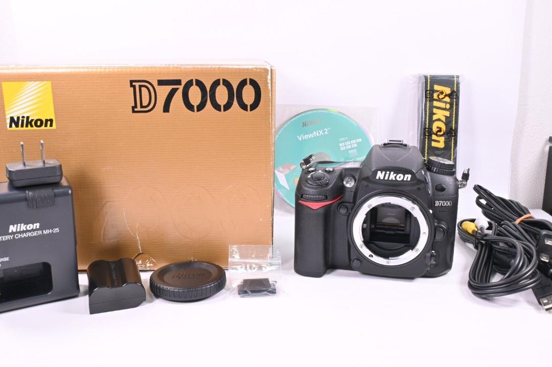 超美品 ニコン Nikon D7000 デジタルカメラ シャッター数 26回 管理番号：A148