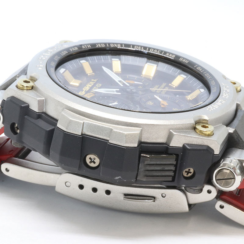CASIO Casio G-SHOCK MT-G MTG-G1000SG-1AJF жесткий солнечные радиоволны часы ( ломбард глициния тысяч магазин )