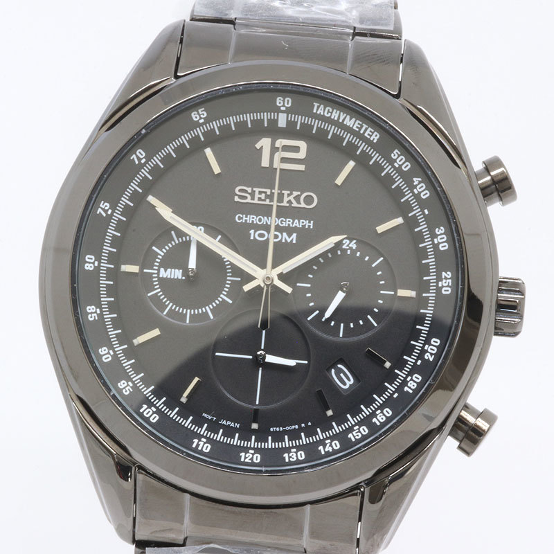 セイコー クロノグラフSEIKO chronograph デッドストック 稼働品-