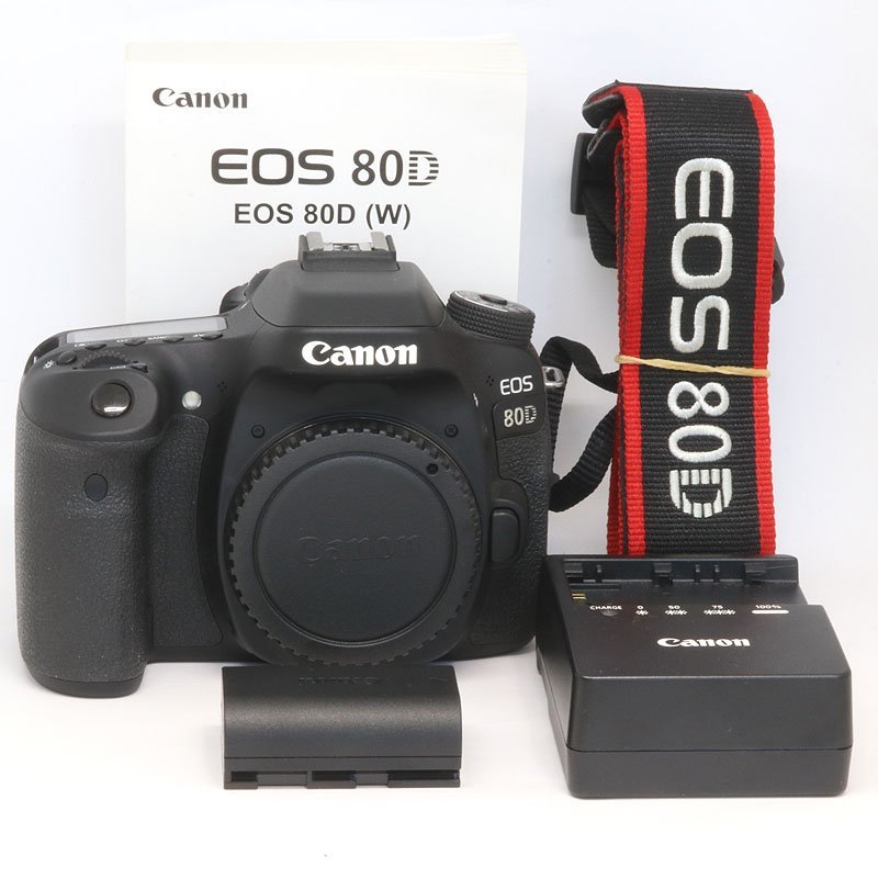 予約販売品】 Canon キャノン EOS 80D デジタル 一眼レフ カメラ（質屋