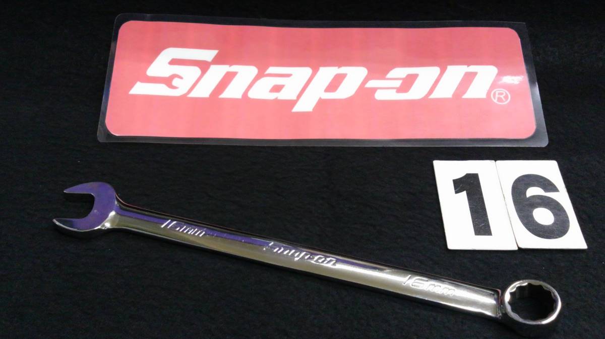 ＜13085＞ スナップオン  Snap-on  コンビレンチ OEXM160B 16ｍｍ USA の画像1