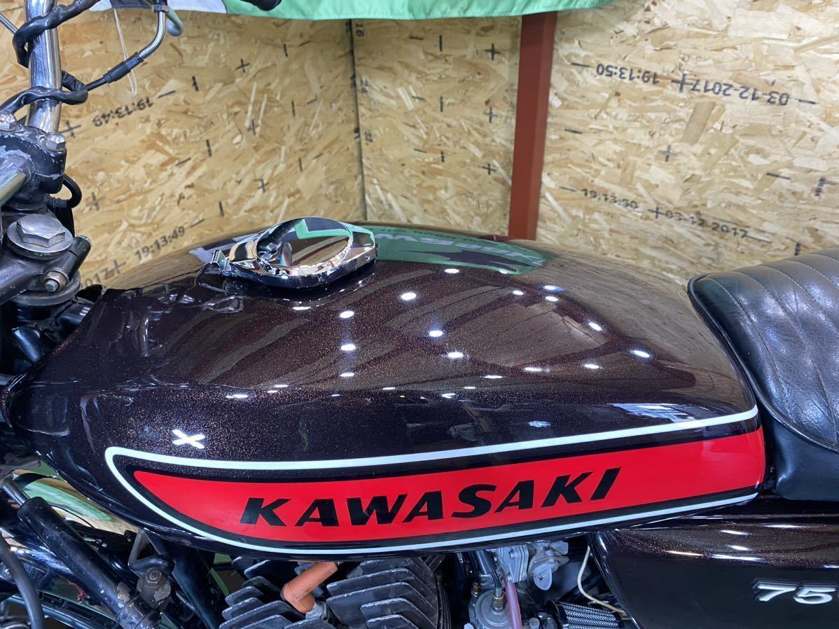 「【ローン可】KAWASAKI 750SS H2C ワンオーナー車 MACH 旧車 カワサキ トリプル SS マッハ H2 SS750」の画像2