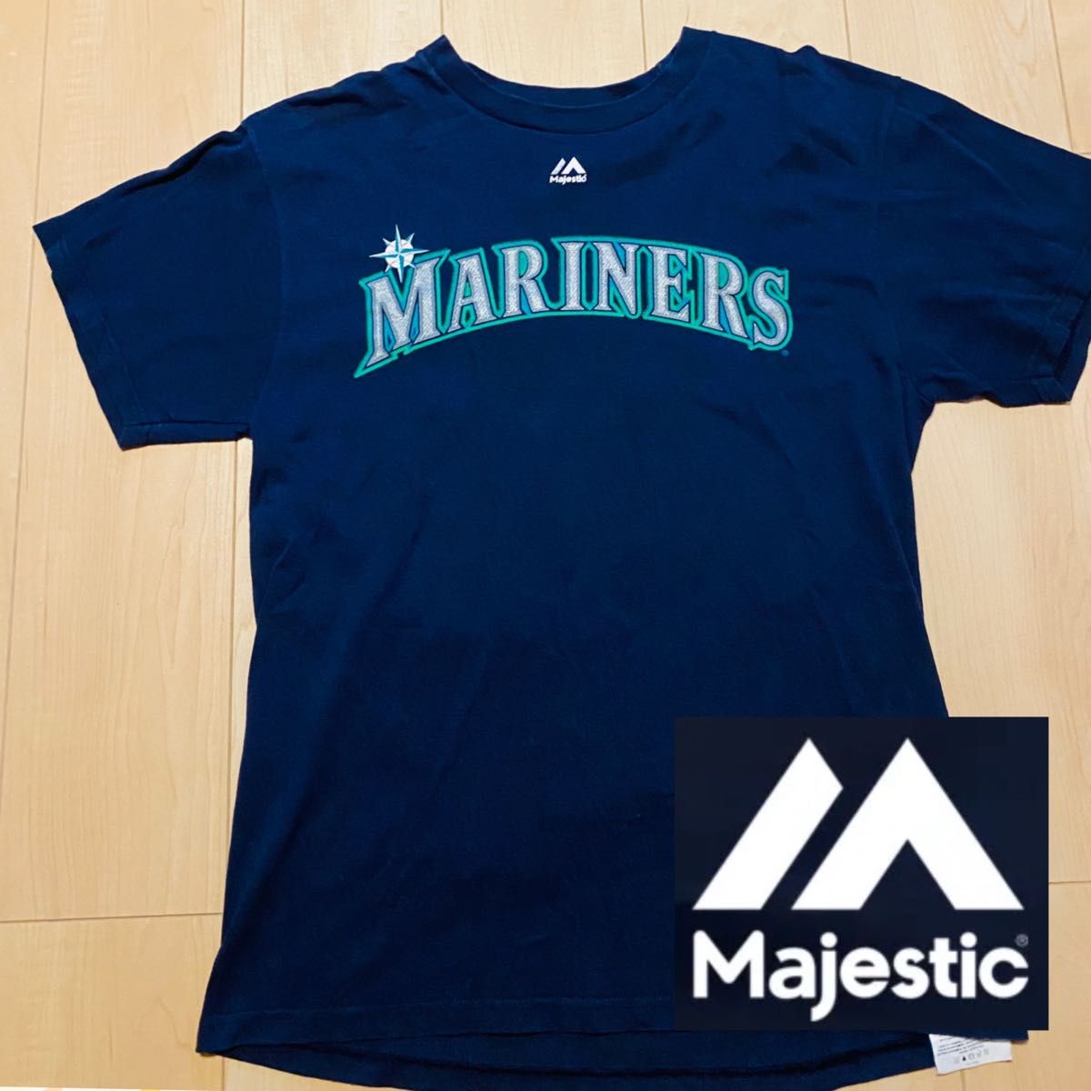 majestic マジェスティック MLB シアトル・マリナーズ Tシャツ 野球