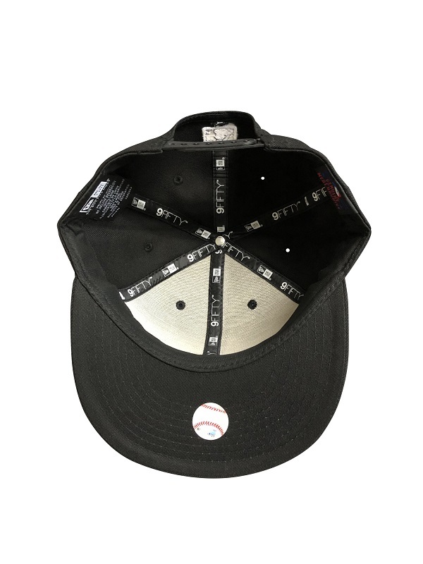 cap-231 NEW ERA 9FIFTY SNAPBACK MLB Chicago White Sox ニューエラ キャップ ベースボールキャップ 帽子 ブラック_画像4