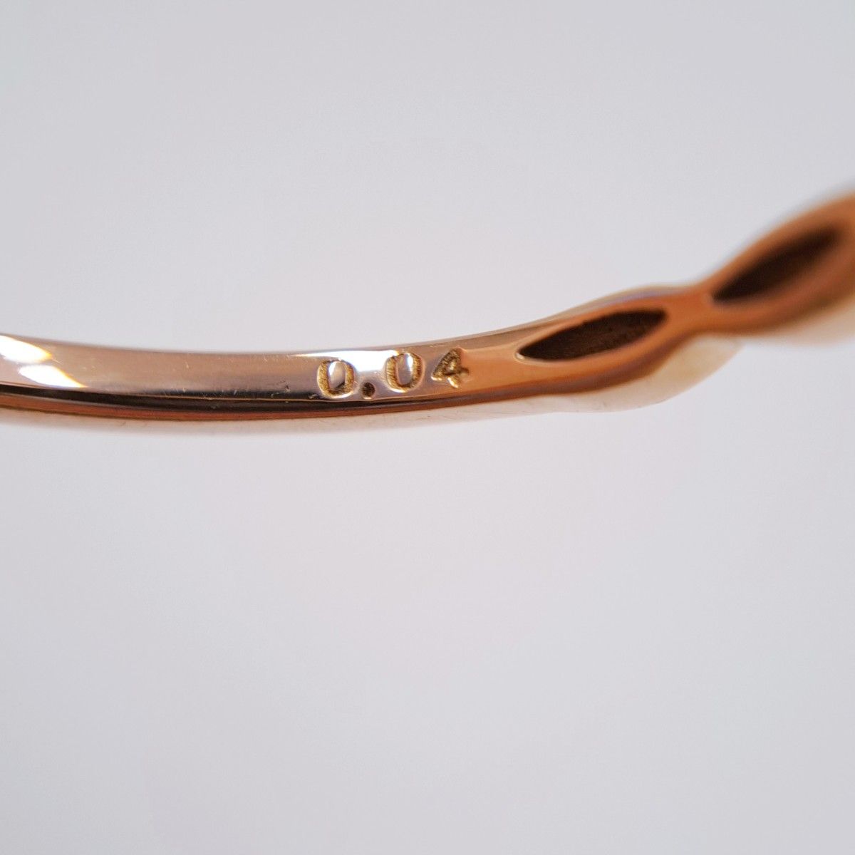 ete エテ リング K10 PG レイヤード ダイヤモンド リング 3P ete エテ リング K10 PG レイヤード ダイヤモンド リング 3P