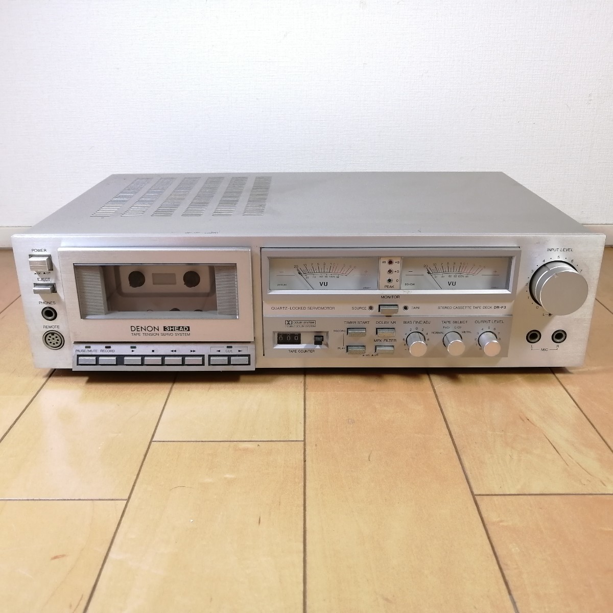 希少!! DENON デノン 3HEAD ステレオカセットデッキ カセット
