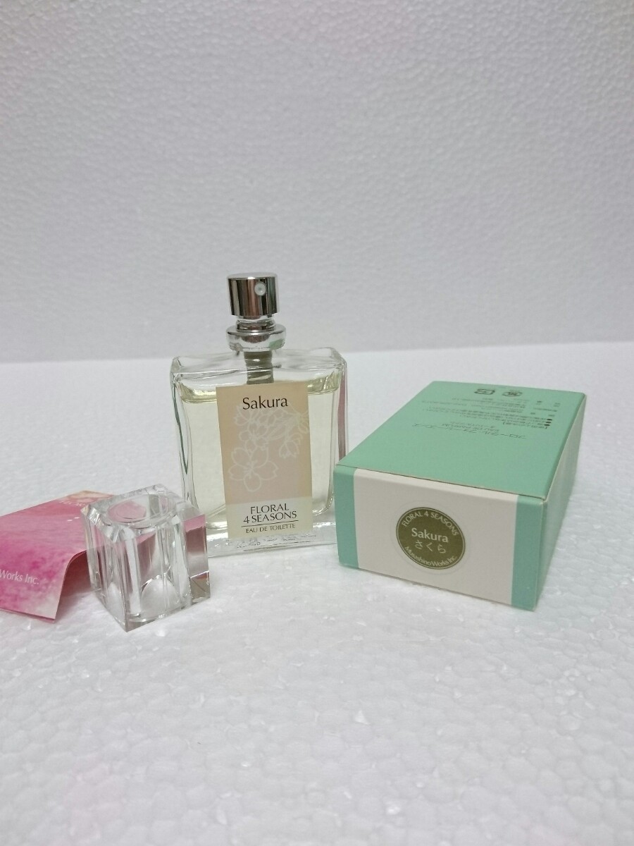 武蔵野ワークス フローラル フォー シーズンズ さくら オードパルファム EDP 30ml FLORAL 4SEASONS SAKURA 送料無料