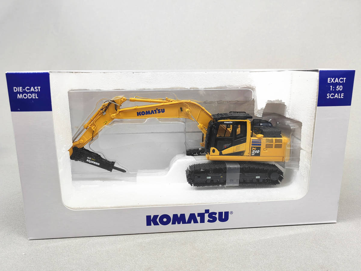 1/50 コマツ PC210LC -11 with hammer drill-