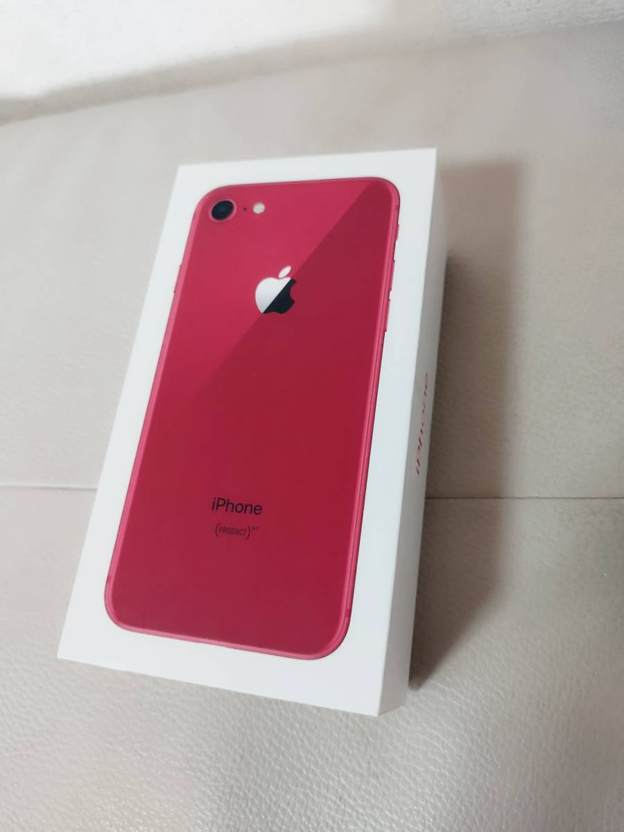 日本最級 アップル auアイフォン8 スマホ ６４GB シムフリー レッド